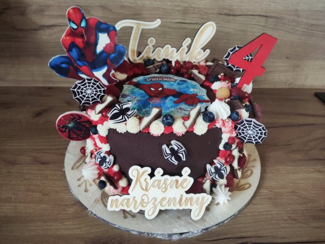 Zápich na dort s gravírovaným jménem