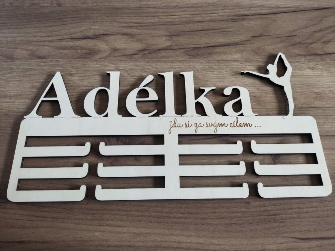 Věšák na medaile gymnastika