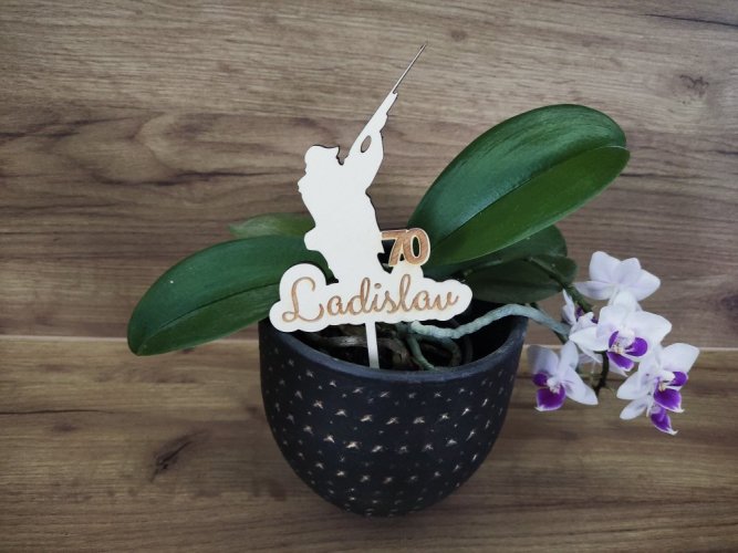 Zápich na dort myslivec