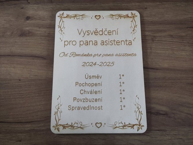 Vysvědčení pro učitelé