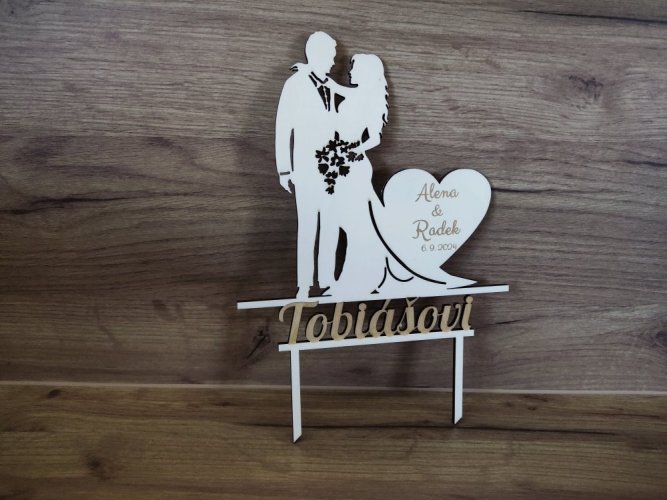 Svatební zápich s příjmením