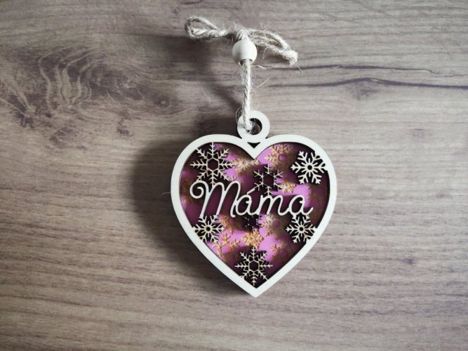 Vánoční ozdoba se jménem Drahoslava