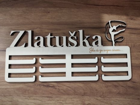 Věšák na medaile moderní gymnastika