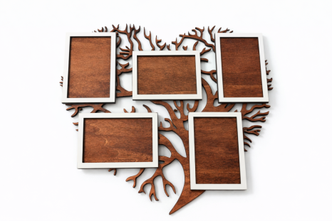 Rámeček na fotky srdíčko