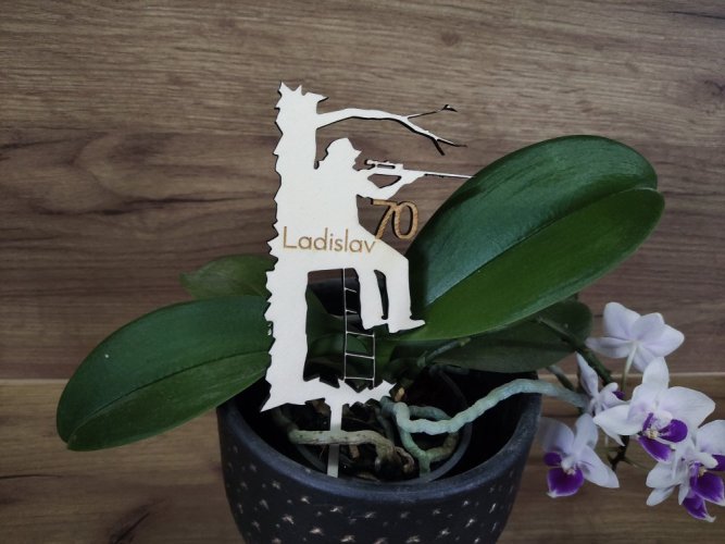 Zápich na dort myslivec