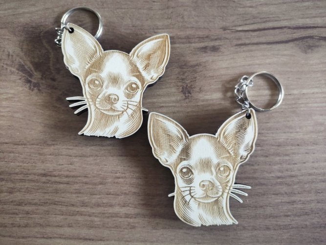 Přívěsek na klíče Čivava