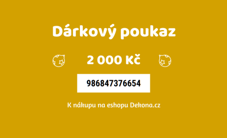 Dárkový poukaz 2 000 Kč