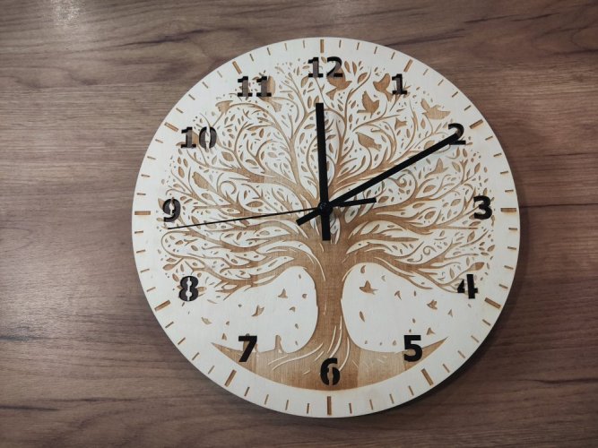 Hodiny se stromem života