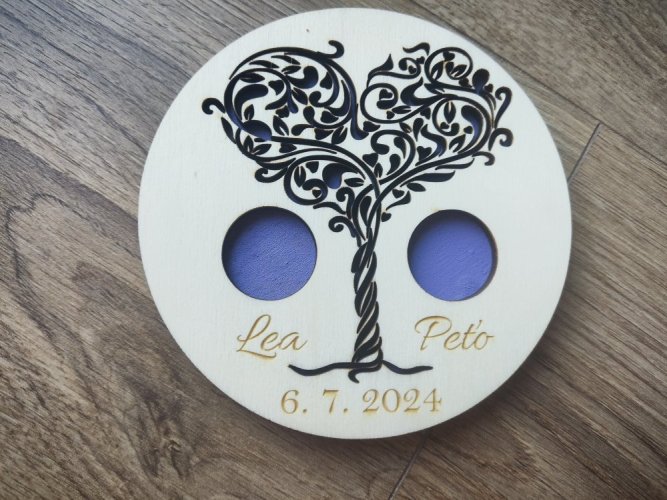 Podnos na prstýnky Vlaďka