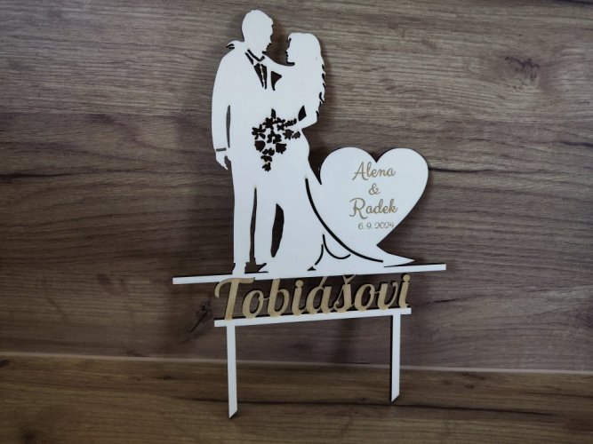 Svatební zápich s příjmením