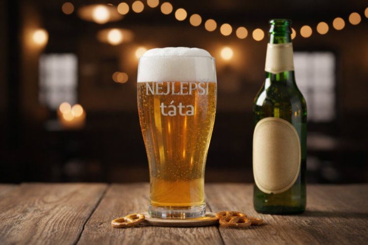 Sklenice na pivo „Nejlepší ...“