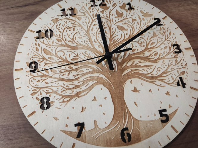 Hodiny se stromem života
