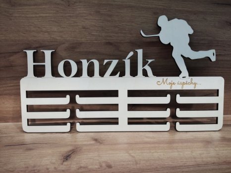 Věšák na medaile hokej