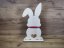 Zajíček na podstavci