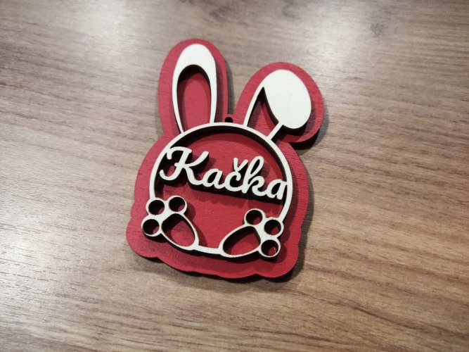 Velikonoční ozdoba se jménem Karina