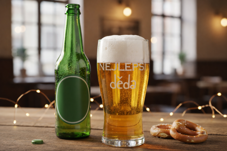Sklenice na pivo „Nejlepší ...“