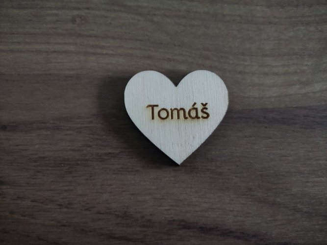 Srdíčko se jménem
