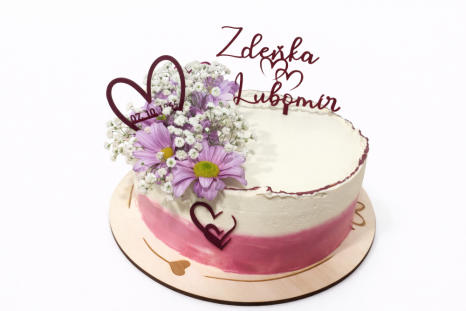 Set zápichu na dort - Plexisklo