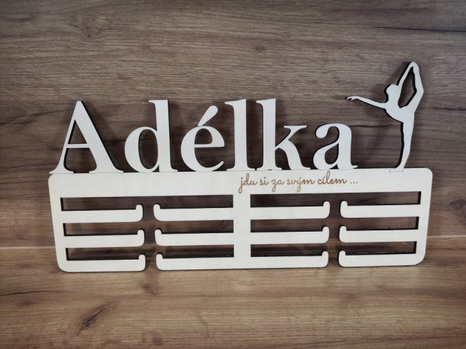 Věšák na medaile gymnastika