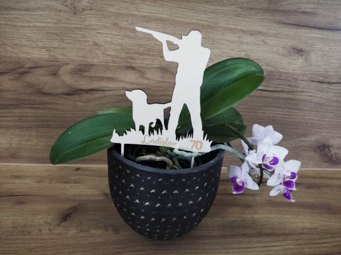 Zápich na dort myslivec