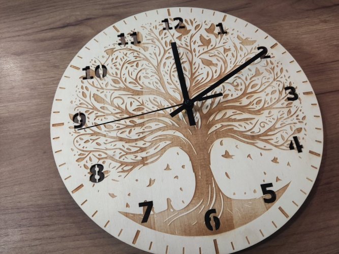 Hodiny se stromem života